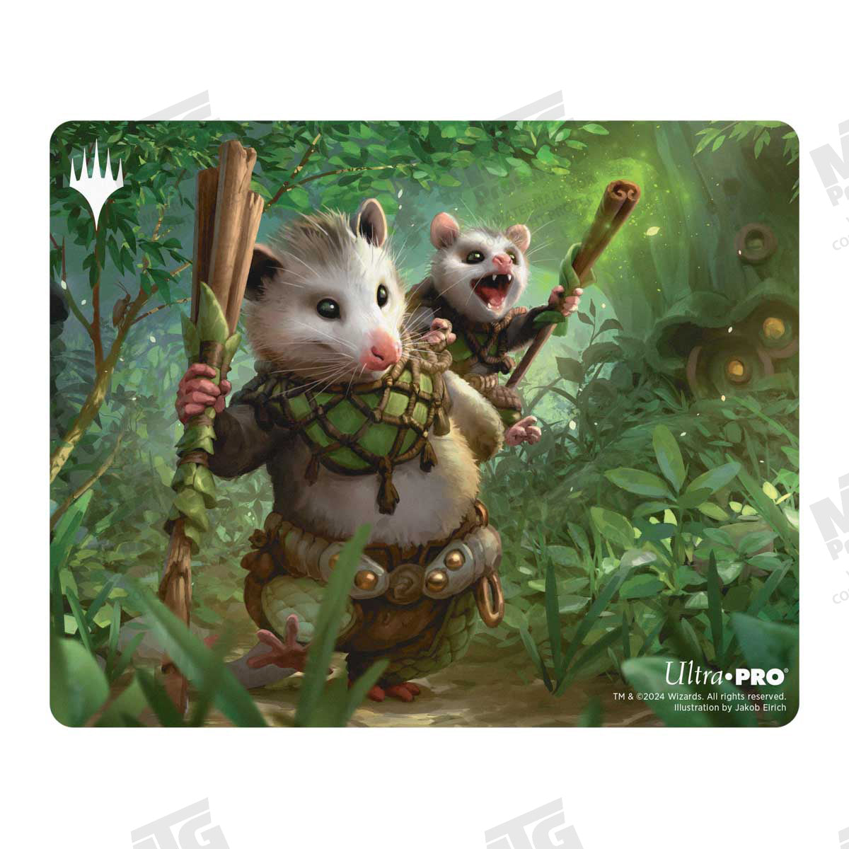 Magic: The Gathering Bloomburrow Mousepad - Wildguide Art