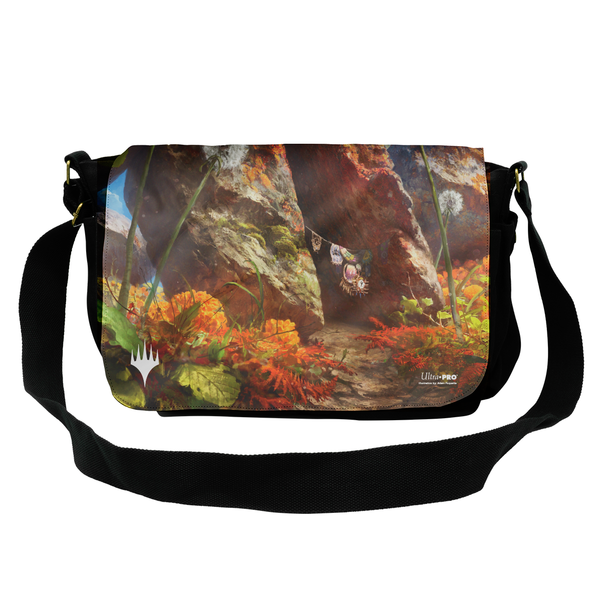 Bloomburrow Basic Lands Bag Flap for Magic: The Gathering - Mountain