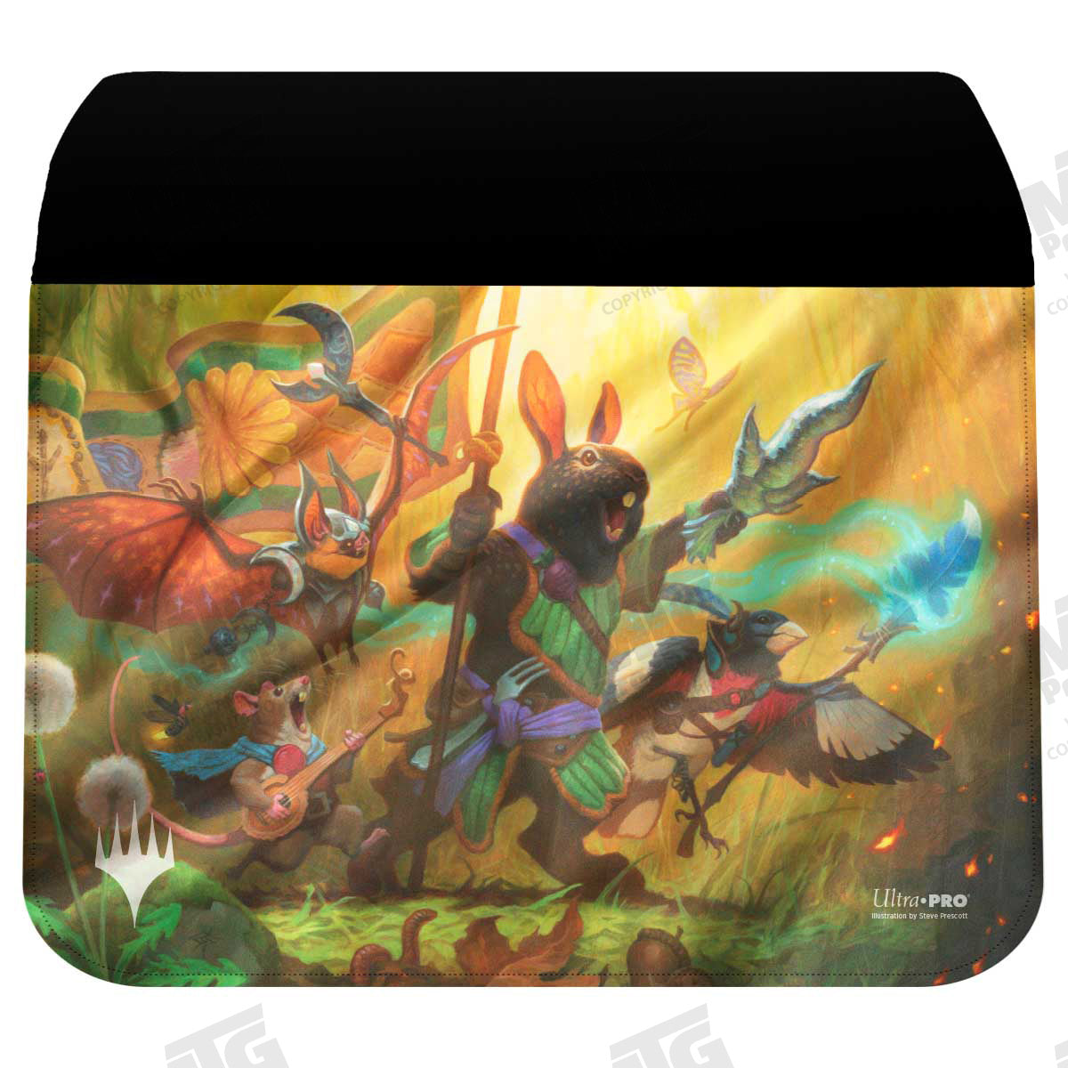 Magic: The Gathering Bloomburrow Bag Flap - Valley Questcaller Art
