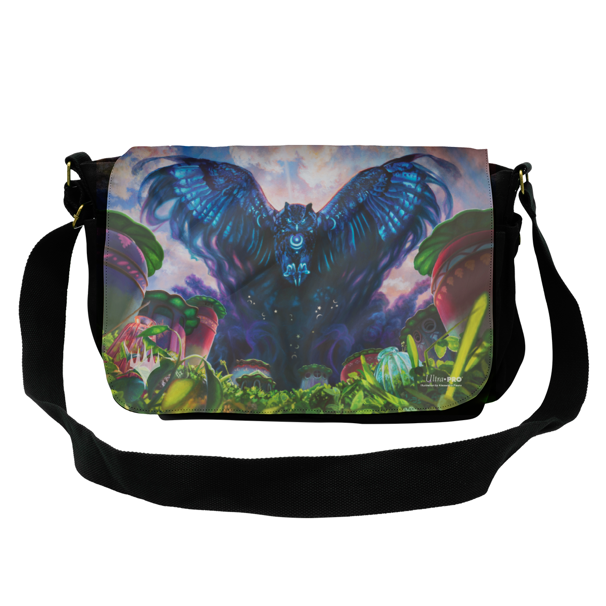 Bloomburrow Maha, Its Feathers Night Bag Flap for Magic: The Gathering with Bag. Bag sold separately.