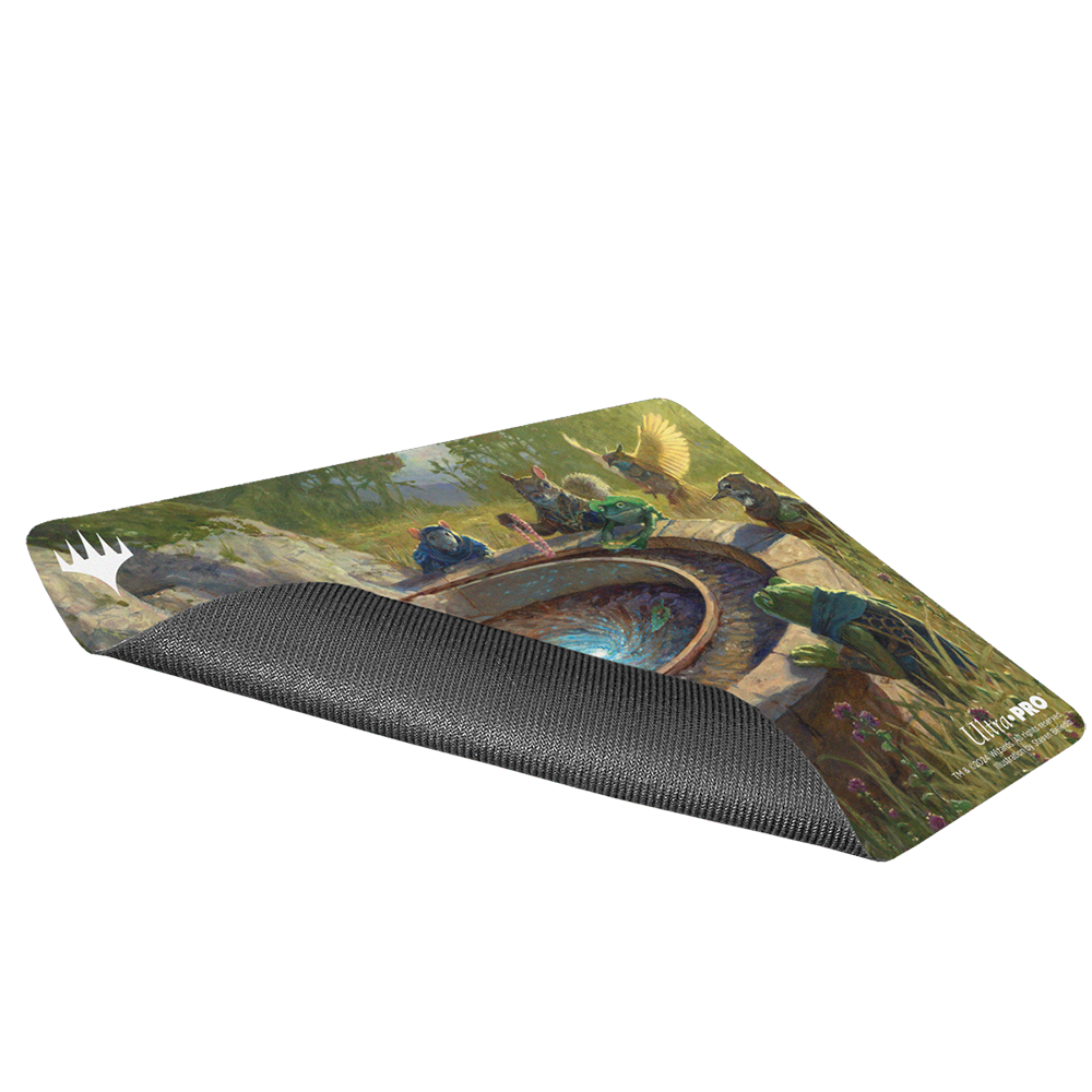 Bloomburrow The Wishing Well Mouse Pad for Magic: The Gathering Back