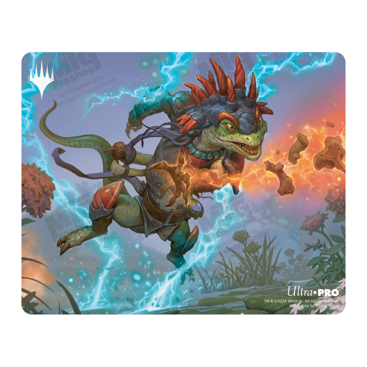 Magic: The Gathering Bloomburrow Mousepad - Heartborn Battler Art