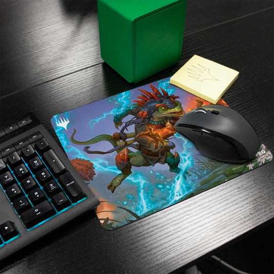 Magic: The Gathering Bloomburrow Mousepad - Heartborn Battler Lifestyle