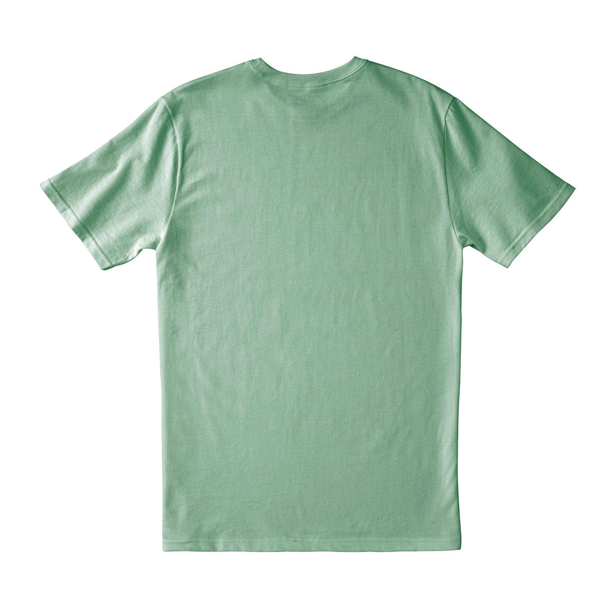 “Live, Laugh, Lurk” Gelatinous Cube Printed Tee in Mint for Dungeons & Dragons Men's Back