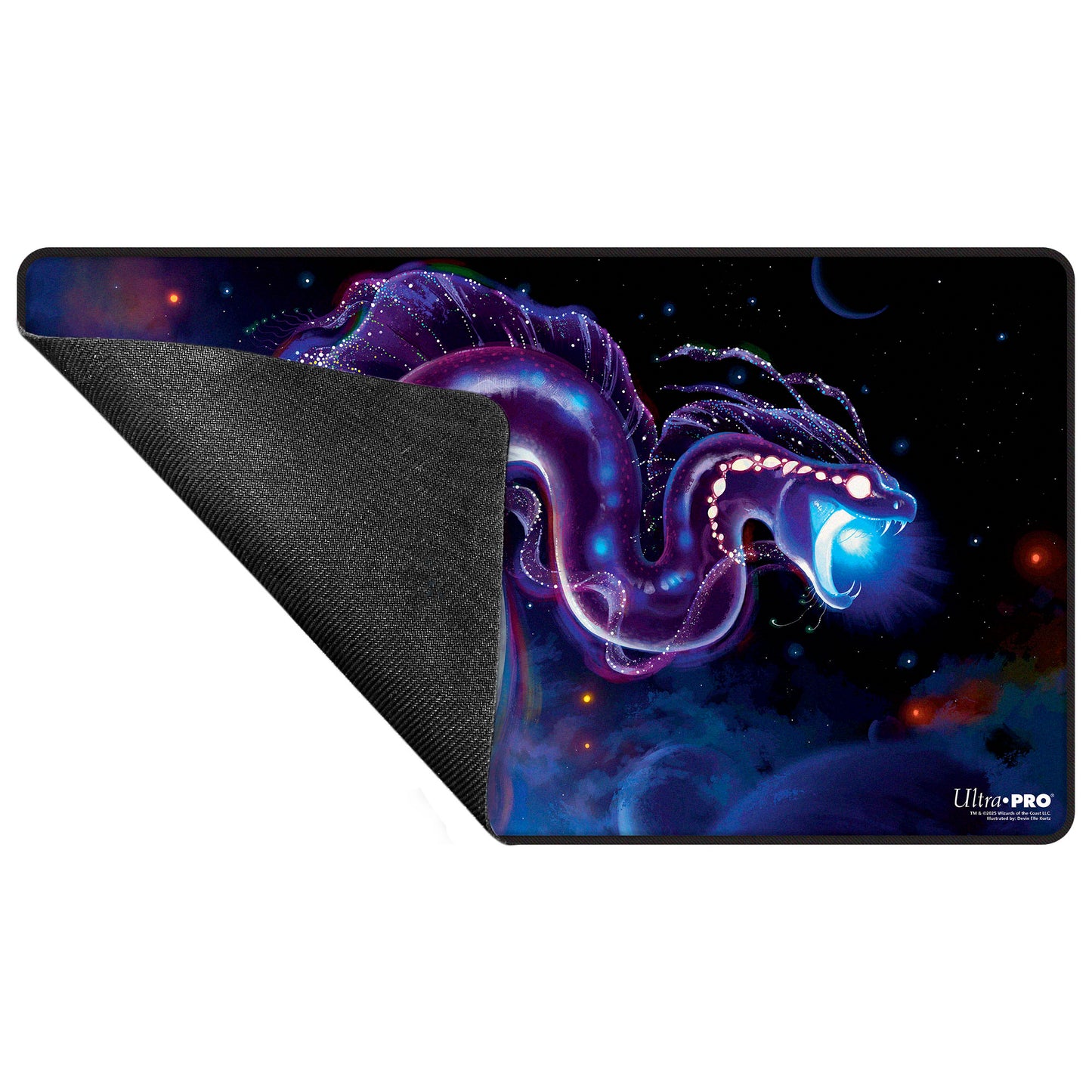 Edge of Eternities - Black Stitched Playmat - Starwinder - Devin Elle Kurtz