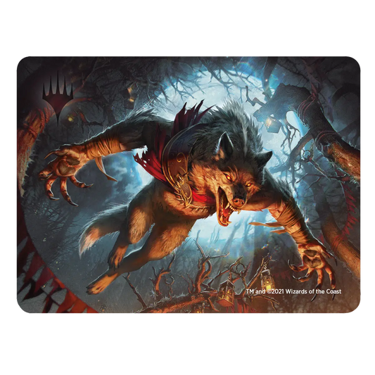 Innistrad: Midnight Hunt Wolf Mousepad for Magic: The Gathering
