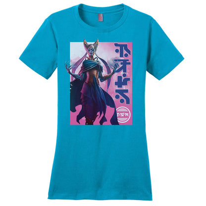 Kamigawa: Neon Dynasty Billboard Tamiyo Compleated Sage T-Shirt for Magic: The Gathering