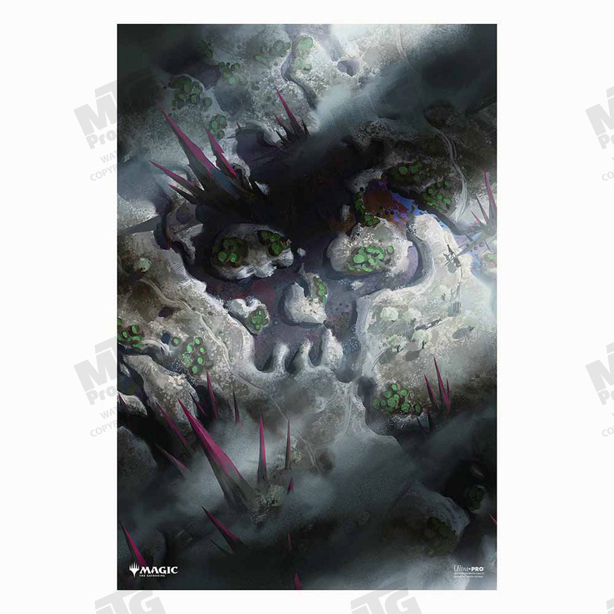 Magic: The Gathering Outlaws of Thunder Junction Posters - Lands Swamp/Black Mana Symbol