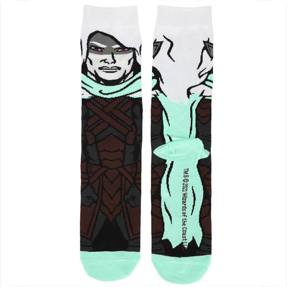 Dungeons & Dragons Drizzt Do'Urden Character Socks