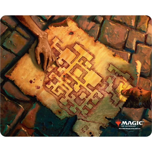 Adventures in the Forgotten Realms Dungeon Map Mousepad for Dungeons & Dragons - MTG Pro Shop