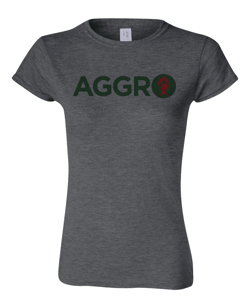 Guild Word Women's Gruul AGGRO T-Shirt for Magic: The Gathering