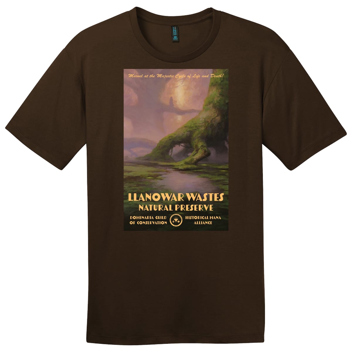 The Brothers' War Llanowar Wastes T-shirt for Magic: The Gathering - MTG Pro Shop
