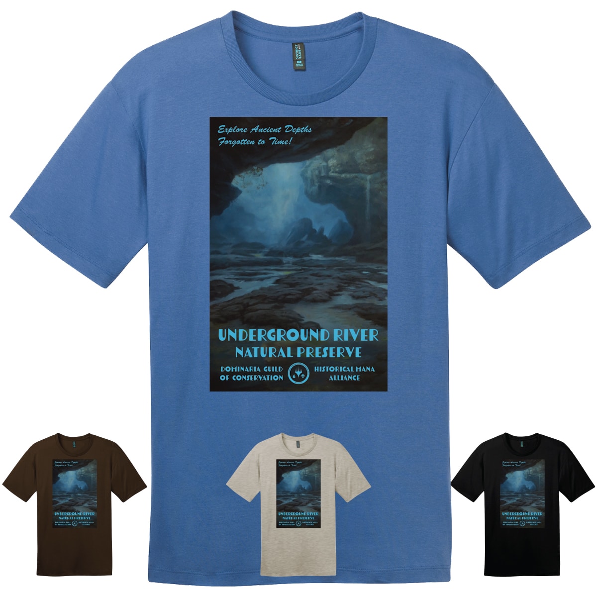 The Brothers' War Underground River T-shirt for Magic: The Gathering - MTG Pro Shop