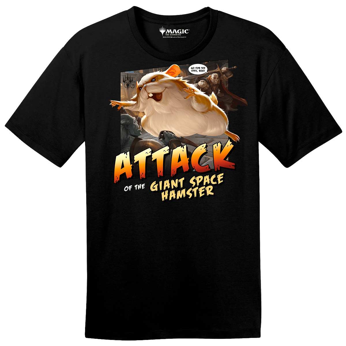 Commander Legends: Battle for Baldur's Gate Attack Hamster T-shirt for Magic: The Gathering - MTG Pro Shop