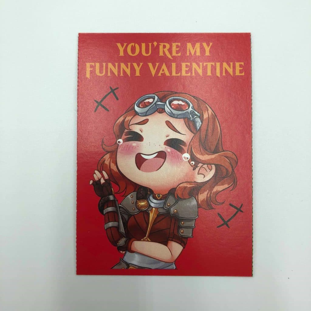 Chibi Planeswalkers Valentine's Day Cards for Magic: The Gathering