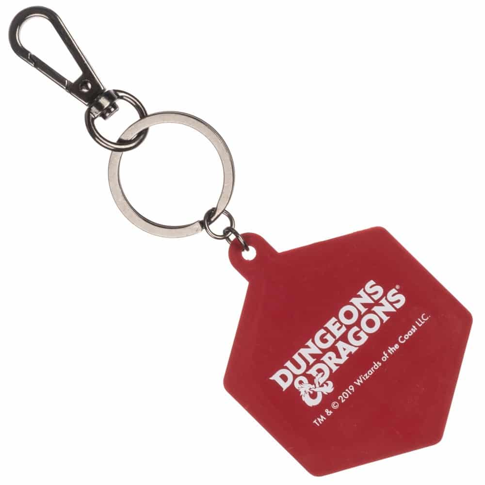 Dungeons and Dragons D20 Keychain