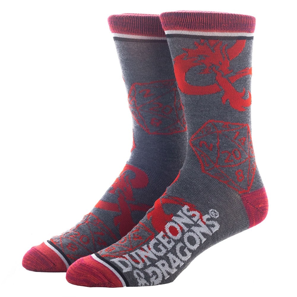 Dungeons & Dragons Crew Socks - 3 Pair