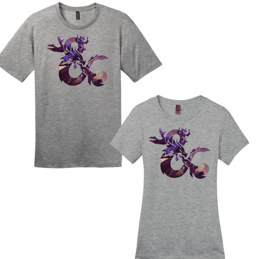 Dungeons & Dragons Evergreen Purple Logo T-Shirt