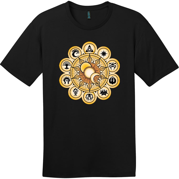 Gold Ravnica Guilds T-shirt for Magic: The Gathering XS Gold Ravnica Guilds T-shirt for Magic: The Gathering XS