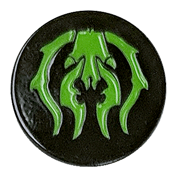 Golgari Guild Pin for Magic: The Gathering