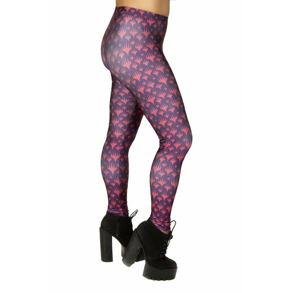 Blue & Red Planeswalker Logo Leggings for Magic: The Gathering