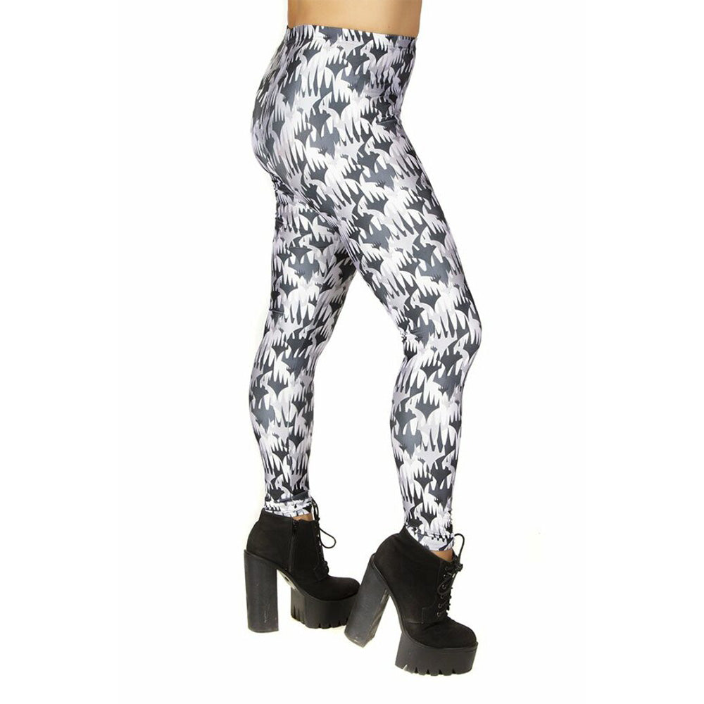 Black & White Planeswalker Leggings for Magic: The Gathering