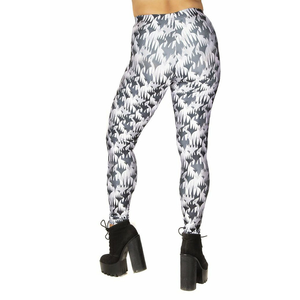 Black & White Planeswalker Leggings for Magic: The Gathering