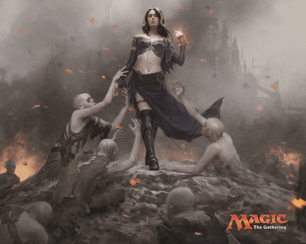 Liliana Mousepad for Magic: The Gathering