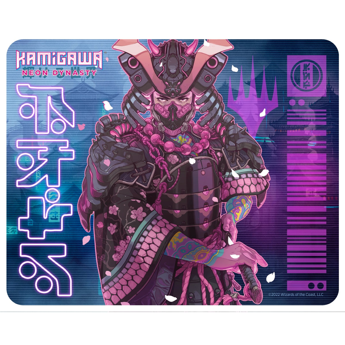Kamigawa Neon Dynasty Mousepad for Magic: The Gathering
