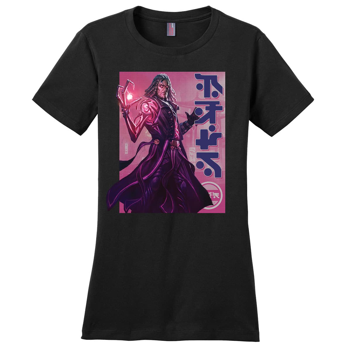 Kamigawa: Neon Dynasty Billboard Tezzeret, Betrayer of Flesh T-Shirt for Magic: The Gathering