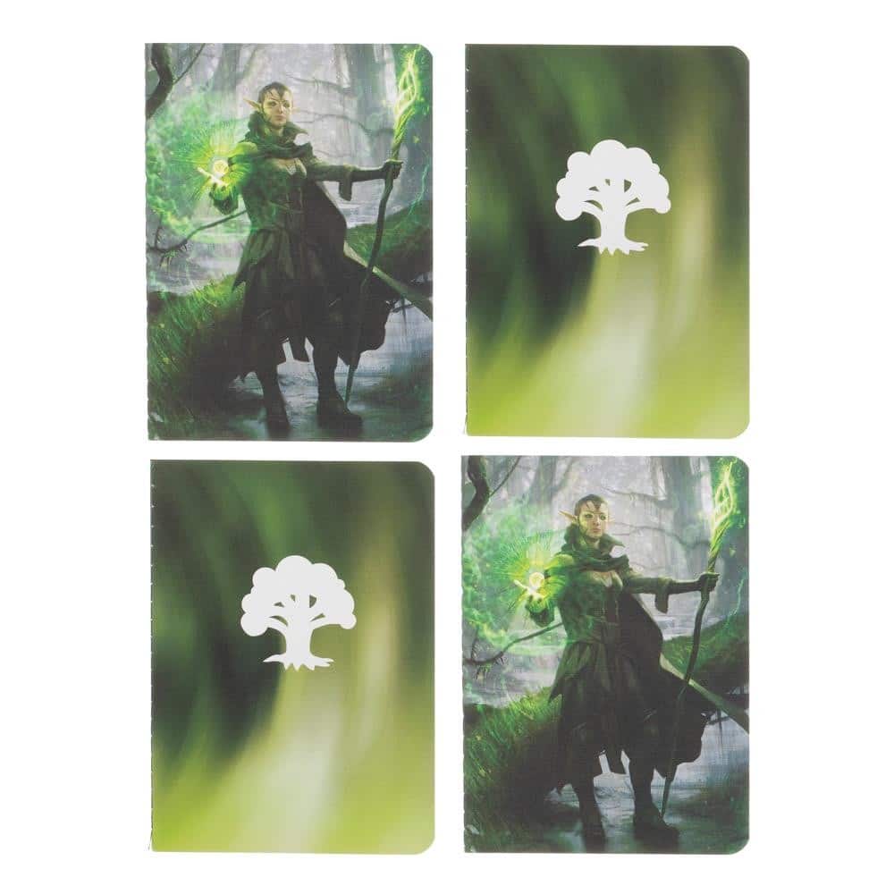 Nissa Planeswalker Pocket Notebook (4-pack) for Magic: The Gathering Media 1 of 2