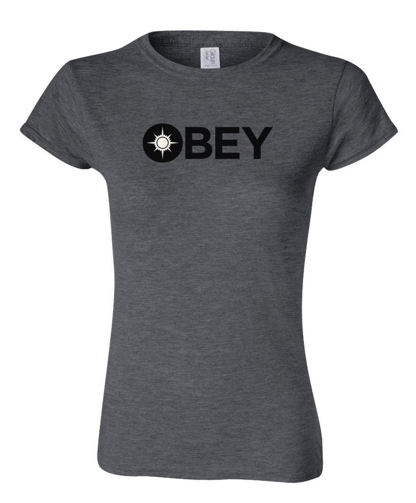 MtG Pro Shop Guild Word Women s Orzhov Obey T Shirt for Magic The Gathering Women S