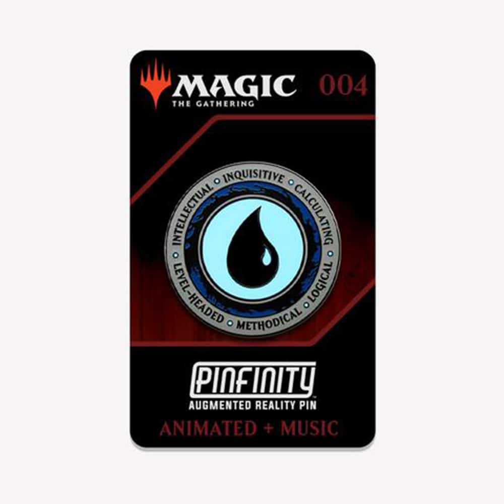 Pinfinity Blue Mana Symbol Pin 004 for Magic: The Gathering
