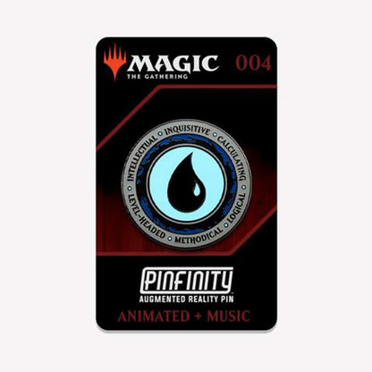 Pinfinity Blue Mana Symbol Pin 004 for Magic: The Gathering