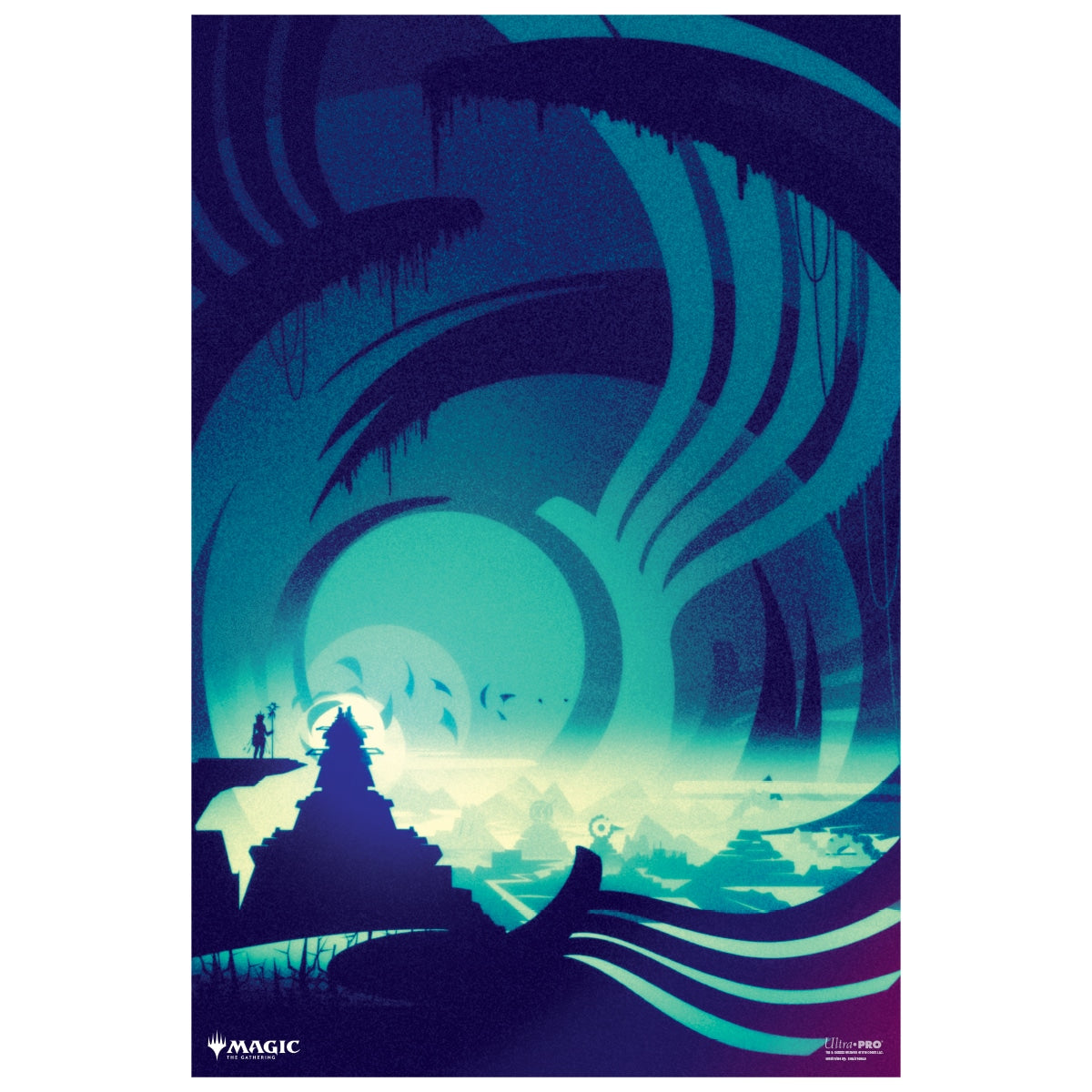 The Lost Caverns of Ixalan Swamp Poster for Magic: The Gathering