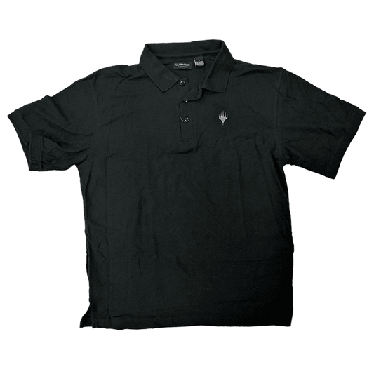 Planeswalker Logo Black Polo for Magic: The Gathering