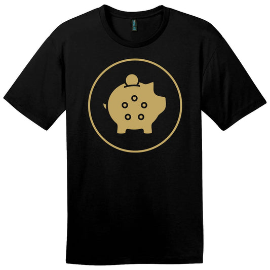 The Commander's Quarters Gold Logo T-Shirt for Magic: The Gathering