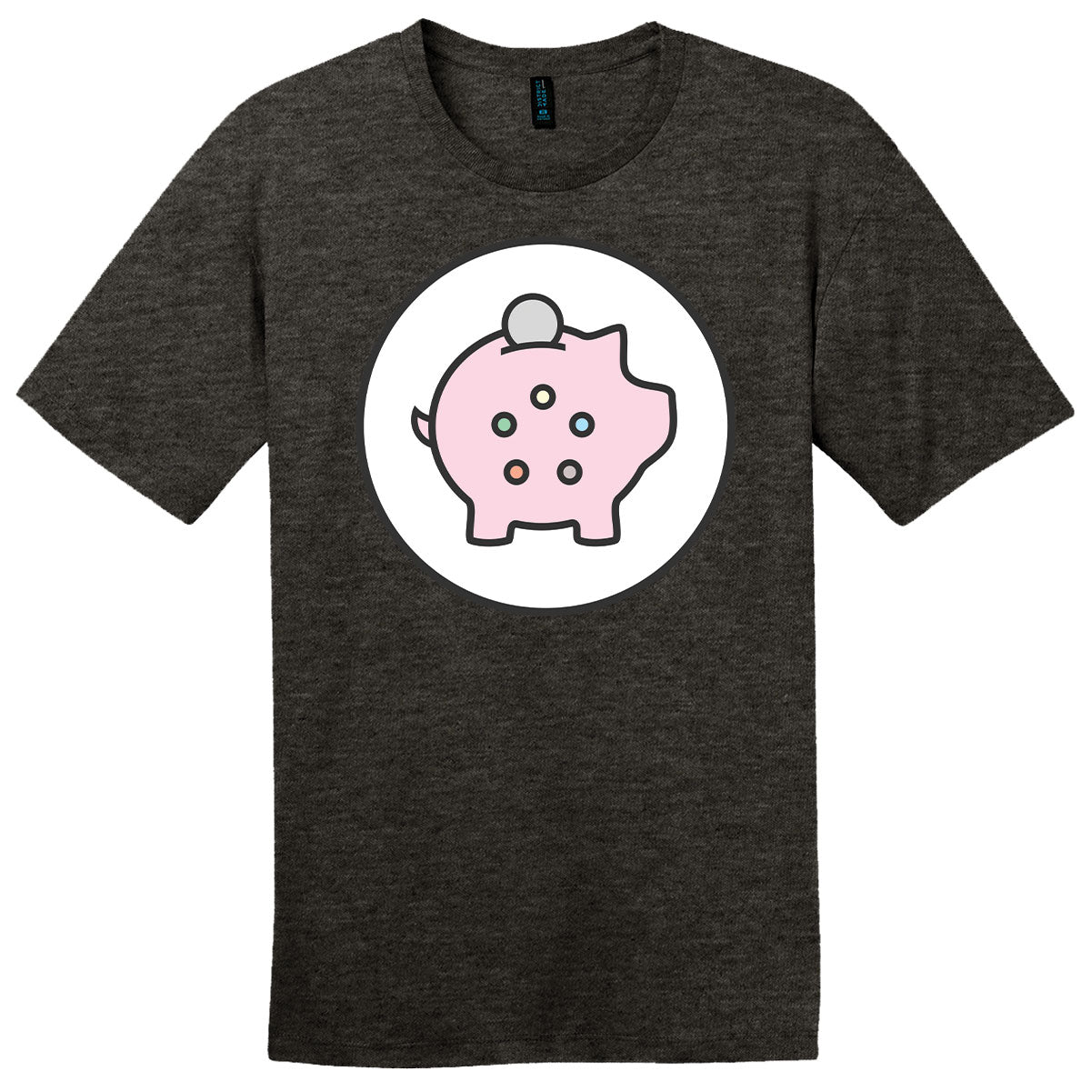 The Commander's Quarters Pink Logo T-Shirt for Magic: The Gathering
