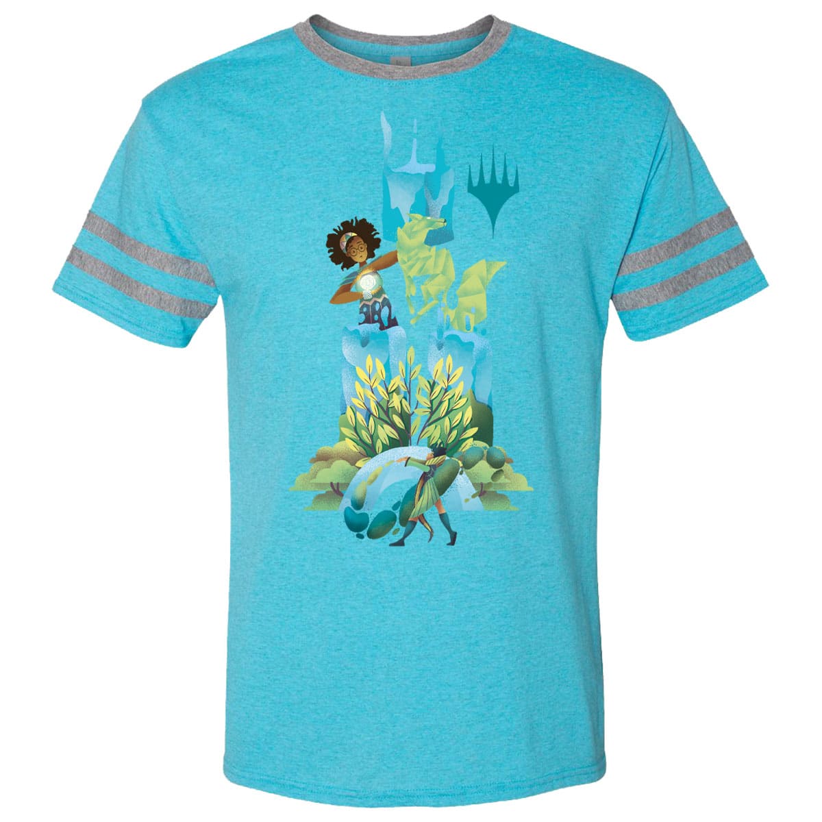 Strixhaven Quandrix College T-Shirt for Magic: The Gathering