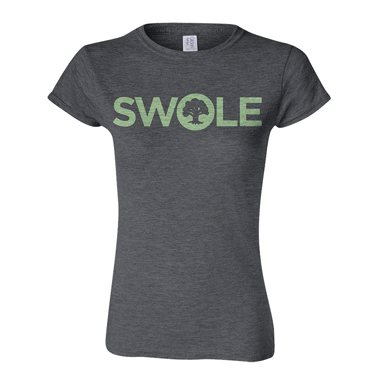 Magic: The Gathering Mana Word "SWOLE" Women's T-Shirt