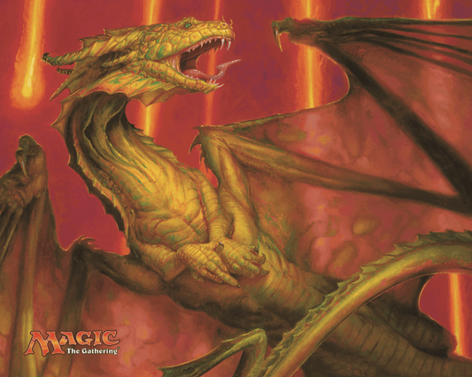 Shivan Dragon Mousepad for Magic: The Gathering