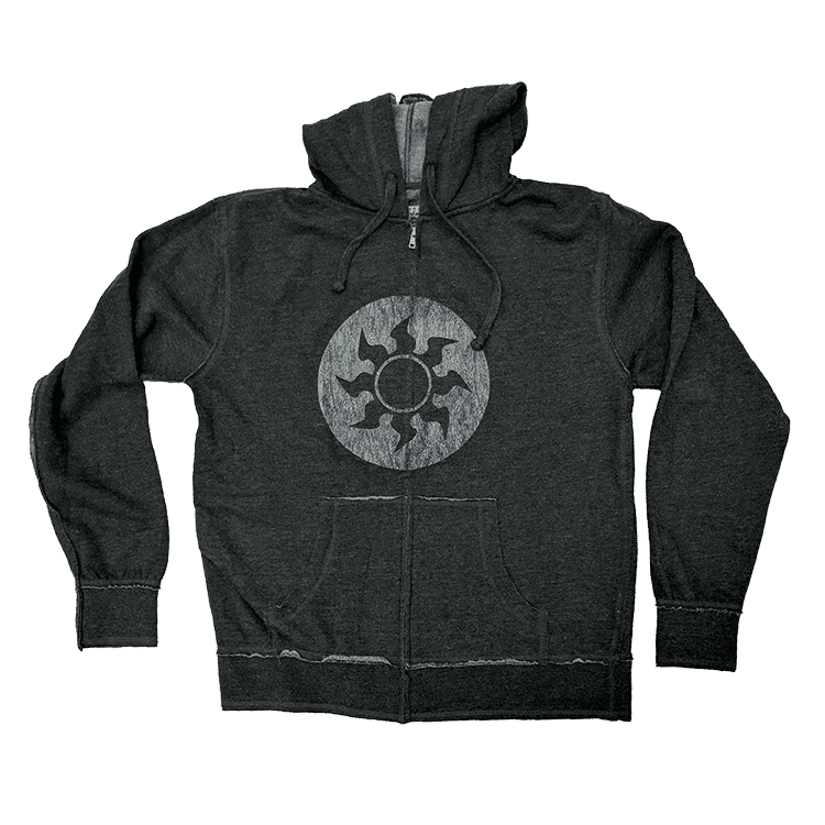 Magic: The Gathering Raw Edge Hoodie - White Mana