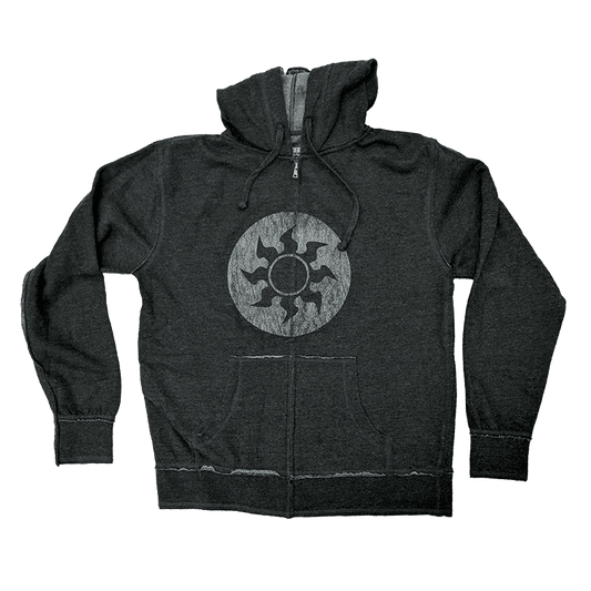 Magic: The Gathering Raw Edge Hoodie - White Mana