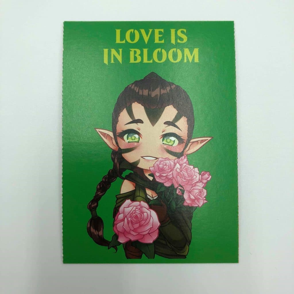 Chibi Planeswalkers Valentine's Day Cards for Magic: The Gathering