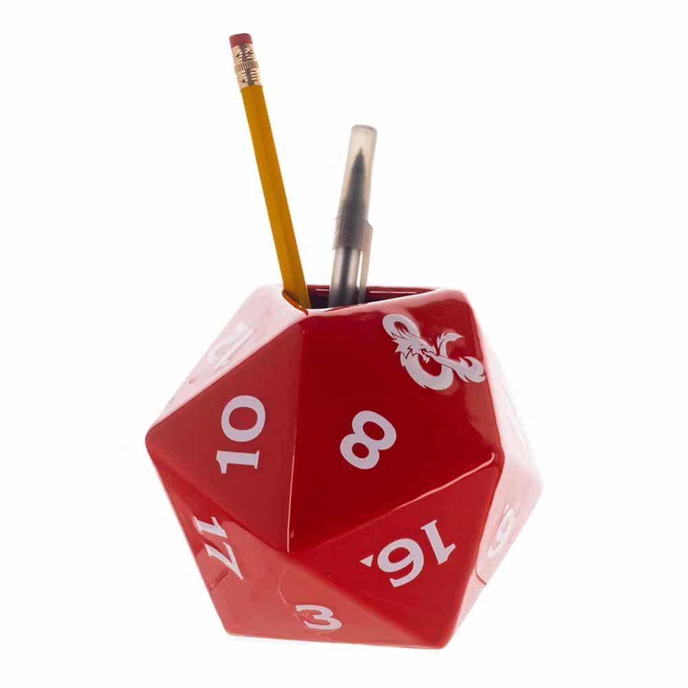 Dungeons and Dragons Ceramic Dice Pen Cup