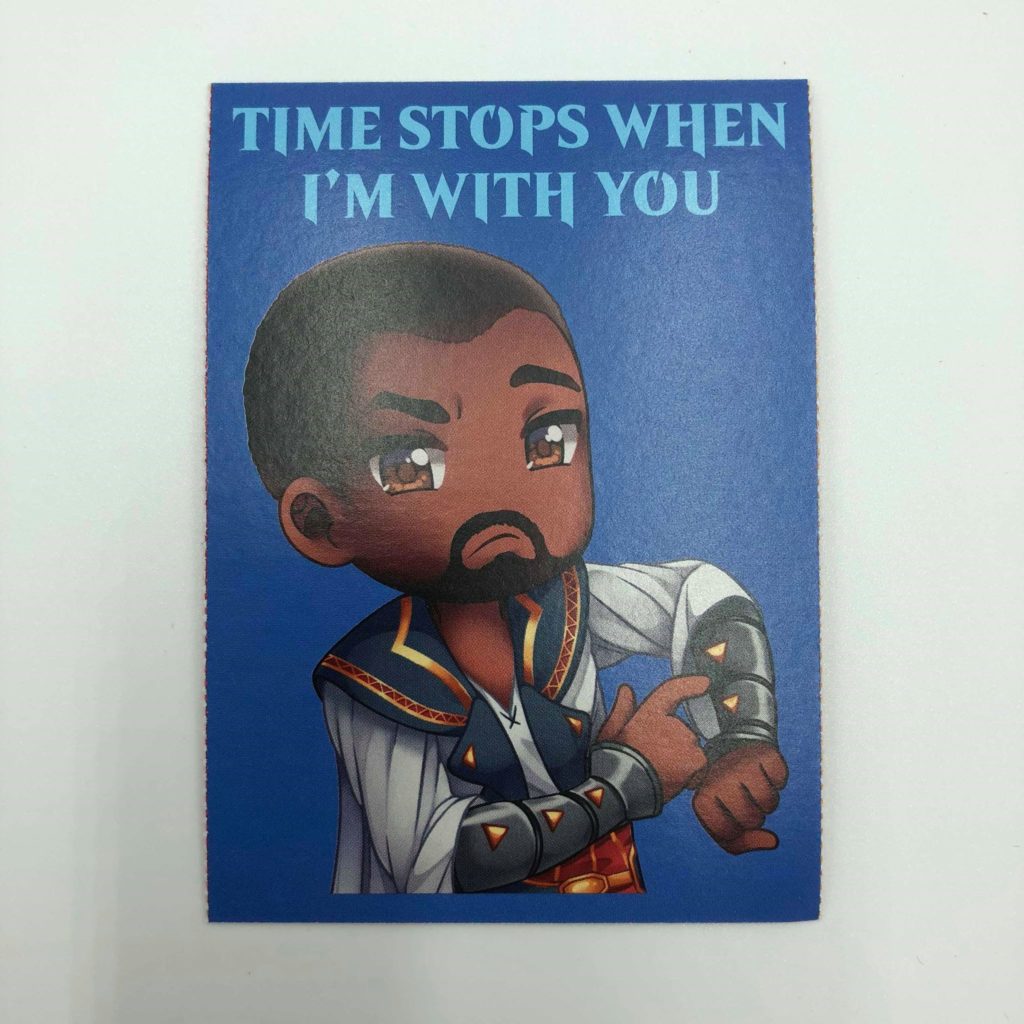 Chibi Planeswalkers Valentine's Day Cards for Magic: The Gathering