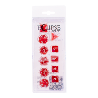 Eclipse Acrylic RPG Dice Set (11ct)