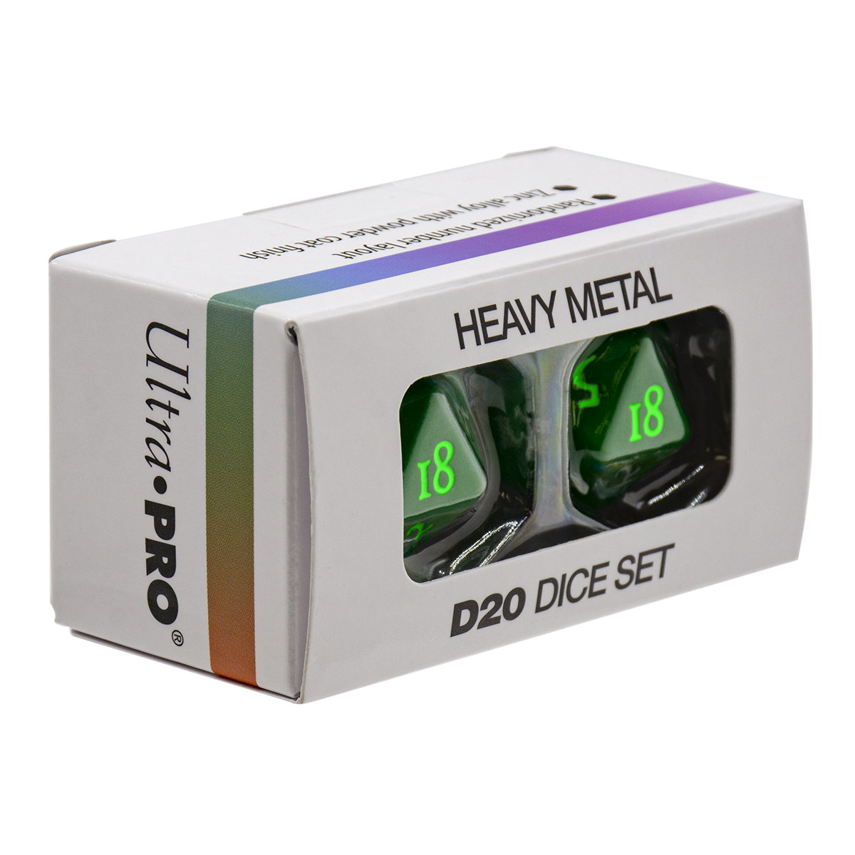 Vivid Heavy Metal Dice | Ultra PRO International