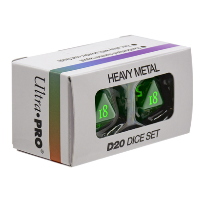 Vivid Heavy Metal Dice | Ultra PRO International