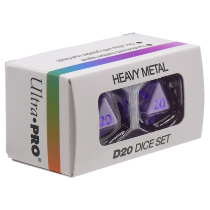 Vivid Heavy Metal Dice | Ultra PRO International